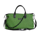 Large Capacity Houndstooth Sports Gym Bag Unisex Outdoor Shoulder Bag