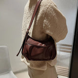 Retro Women's Shoulder Bag Casual Hobo Messenger Square Clutch Bolsos