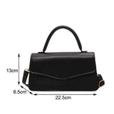 Winter Women's Leather Crossbody Bag Vintage Handbag