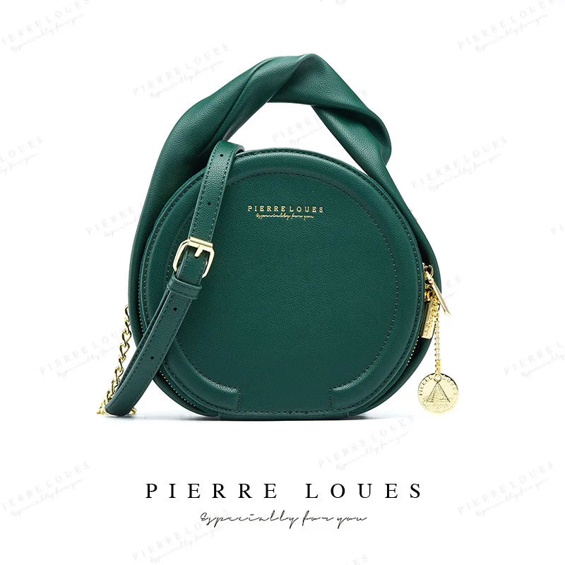 YIZHONG Solid Leather Handbags Women Large Capacity Satchels Female Crossbody Ba