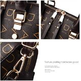 YIZHONG Women Shoulder Bag Messenger Bags Large Capacity Leather Purses