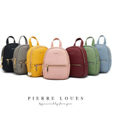 YIZHONG Mini Backpack for Women Leather Shoulder Bag for Teenage Girls