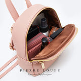 YIZHONG Mini Backpack for Women Leather Shoulder Bag for Teenage Girls