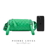 YIZHONG Leather Large Capacity Handbags Women Bags Bucket Crossbody Bag