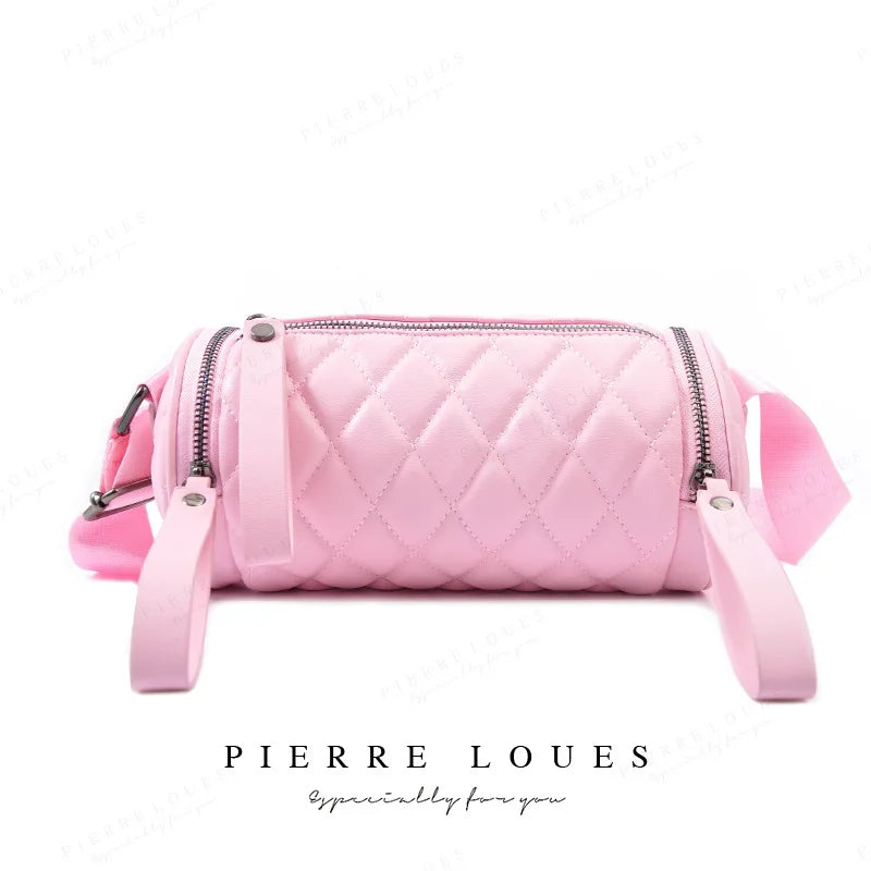 YIZHONG Leather Large Capacity Handbags Women Bags Bucket Crossbody Bag