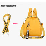 YIZHONG Nylon Mini Backpack for Women Small Travel Backpack Purse