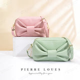 YIZHONG Pillow Casual Bow Handbags Women Bags Large Capacity Satchels