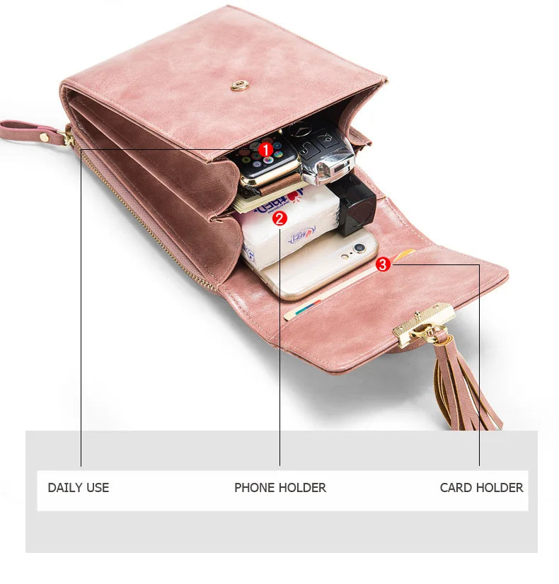 Colorful Cellphone Bag Large Capacity Summer Shoulder Bag