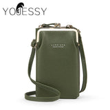 Green Crossbody Cellphone Bag for Women