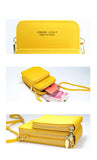 Soft Leather Ladies Mini Crossbody Bag Girl Purse Female Shoulder Messenger Bag