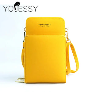 Soft Leather Ladies Mini Crossbody Bag Girl Purse Female Shoulder Messenger Bag