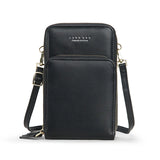 Soft Leather Mini Crossbody Bag for Women, Girl Purse