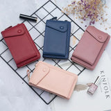 Soft Leather Mini Crossbody Bag Women Phone Pocket Girl Purse Messenger Bag
