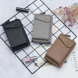 Soft Leather Mini Crossbody Bag Women Phone Pocket Girl Purse Messenger Bag