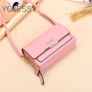 Mini Metal Handle Crossbody Bag for Women