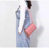 Mini Metal Handle Crossbody Bag for Women