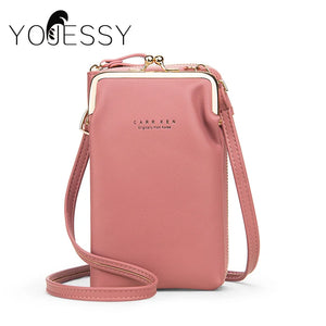 Women Crossbody Bags Purse Messenger Bag Cell Phone Pocket Pu Leather