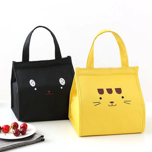 Cute Cartoon Thermal Lunch Bag Insulated Cooler Tote