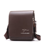 YUES KANGAROO Leather Men Bag Casual Business Mens Messenger Bag Vintage