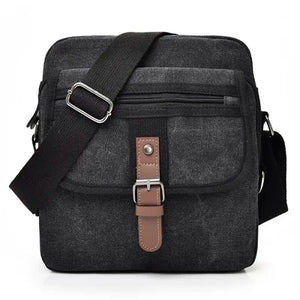 YUTUO Canvas Trunk Men's Crossbody Shoulder Messenger Bag