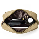 YUTUO Canvas Trunk Men's Crossbody Shoulder Messenger Bag