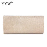 Evening Clutch Purse With Chain Shoulder Bags Women's Party Clutches Sliver Wedd