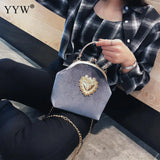 Suede Evening Handbags Women Bags Chain Crossbody Bags Party Clutch Purse