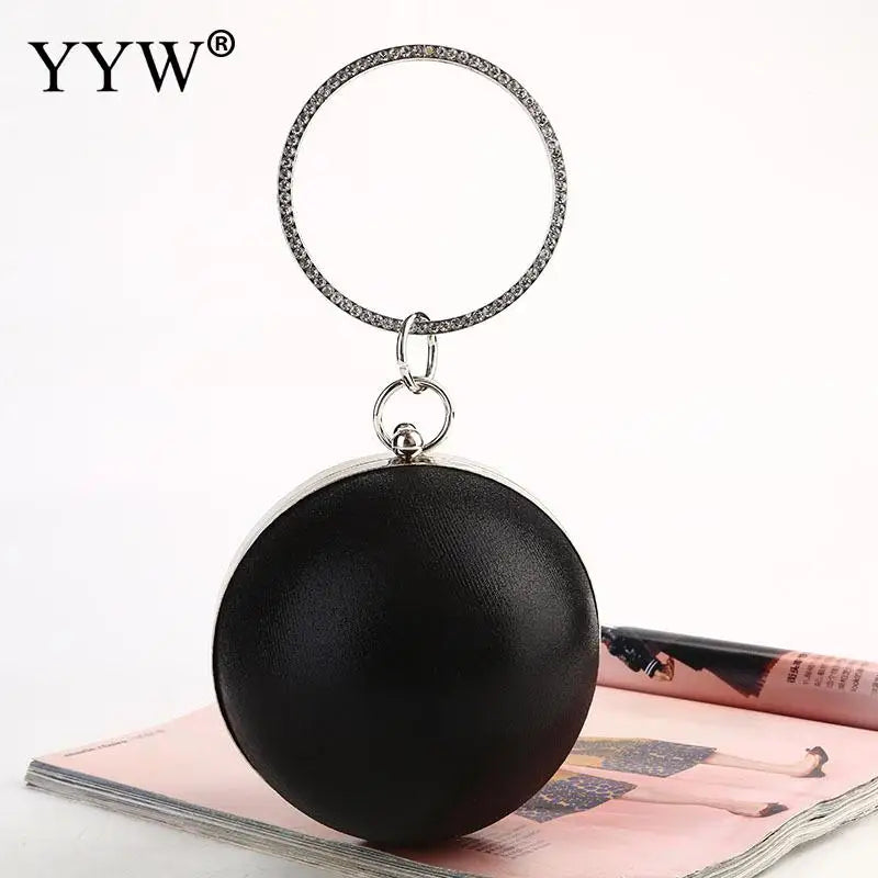 Circle Ball Pattern Evening Handbags Crossbody Bag