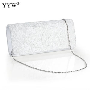 Vintage Satin Clutch Bag Evening Party Purse Waterproof Shoulder Messenger Bags