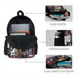 YA Fantasy Book Backpacks Men Women School Bags