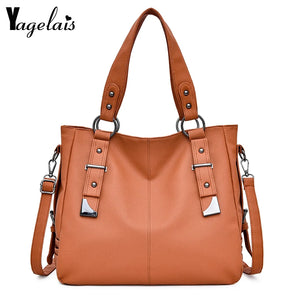 Yagelais Summer Lady Bag - Zipper Laptop Tote with Tassel Shoulder Bag
