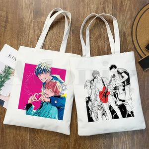 Yaoi Given Anime Manga Music Print Shopping Bag