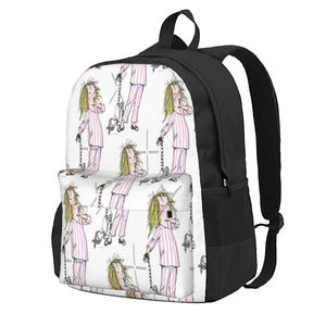 Eloise Pajamas Backpack Men's and Women's Bag with Pockets