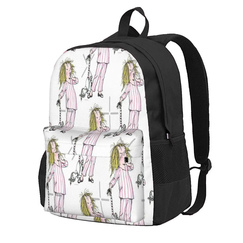 Eloise Pajamas Backpack Men's and Women's Bag with Pockets