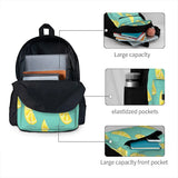 Yellow Lemon Slice Fruit Backpacks Men's & Women's