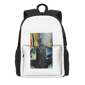 Yellow Sunglasses Backpacks Men's and Women's Summer Backpack