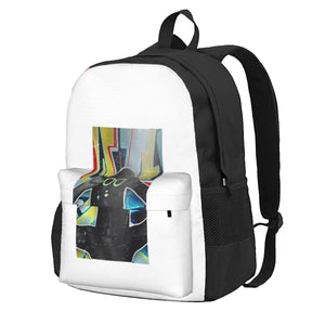 Yellow Sunglasses Backpacks Men's and Women's Summer Backpack