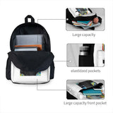 Yellow Sunglasses Backpacks Men's and Women's Summer Backpack