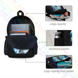 Yemaya Orisha Ocean Goddess Large Capacity Backpack
