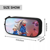 Anime Zipper Pen Bag Student School Stationery Child Gift