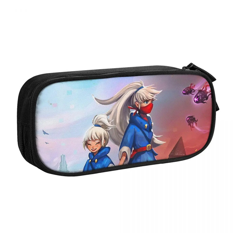 Anime Zipper Pen Bag Student School Stationery Child Gift