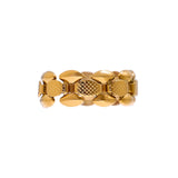 Stainless Steel Chain Ring Texture Charm Jewelry Gift