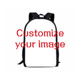 17 Inch Student Backpack Universe Astronaut SpacePlanet Print School Bags