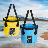 12L 20L Waterproof Water Bags Fishing Folding Bucket Portable
