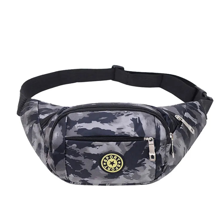 Camouflage Waist Bags Women High Capacity Fanny Pack Female Run Sports Belt Bag