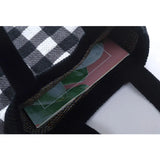 Lattice Woven Shoulder Bags Large Capacity Tote Winter Autumn Big Purses