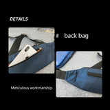 Nylon Chest Bag Messenger Pack All-match Sports Crossbody Bags