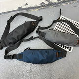 Nylon Chest Bag Messenger Pack All-match Sports Crossbody Bags