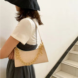 Retro PU Leather Shoulder Totes Underarm Bag