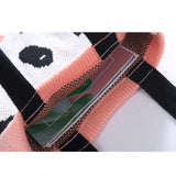 Cute Animal Shoulder Bag Cartoon Storage Tote Handbag